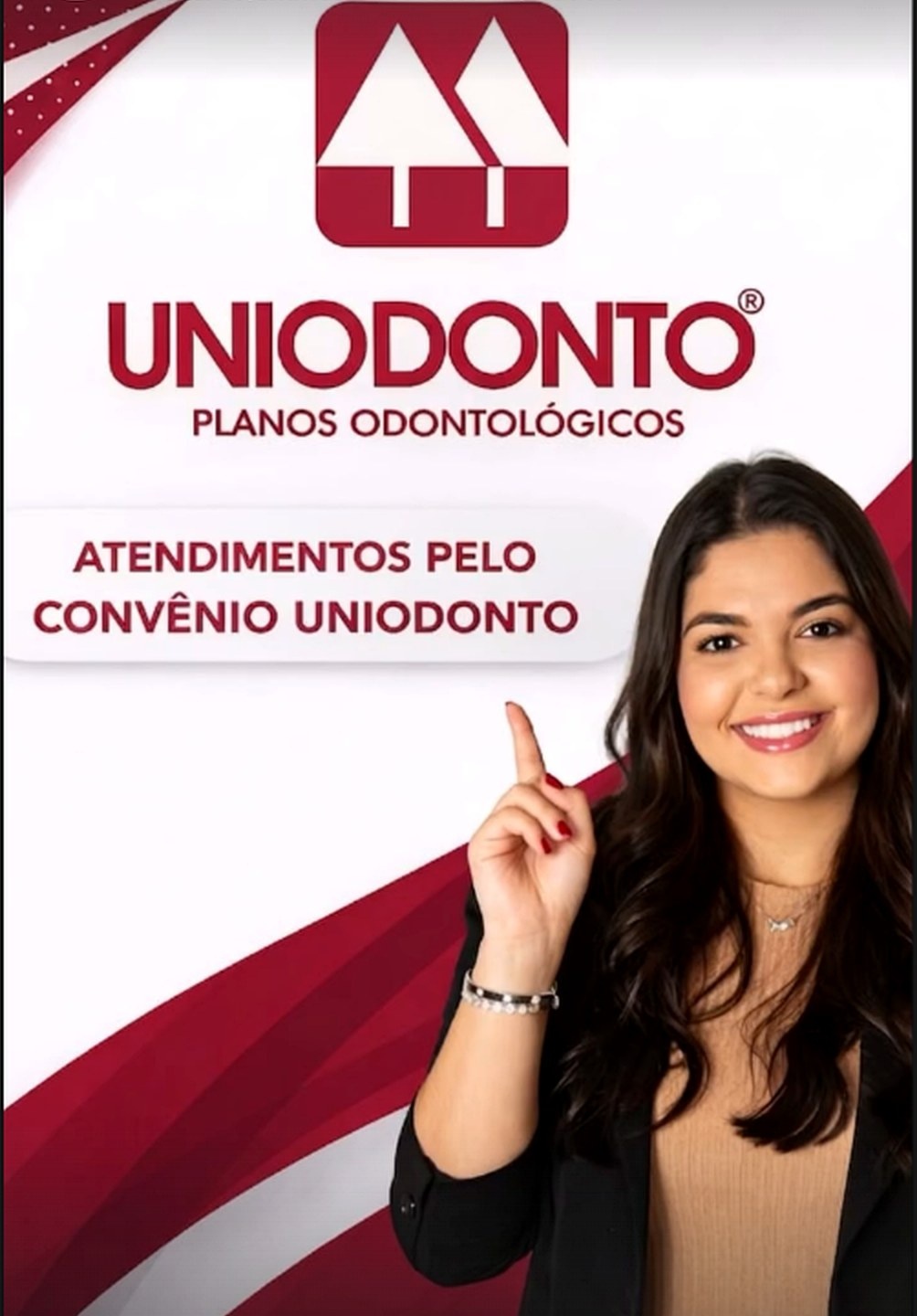Atendimento pelo convênio Uniodonto com Dra. Thamires Alves